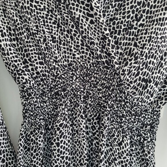 Maje Womens Pomela Animal Print Jumpsuit Size 4 - Picture 6 of 10